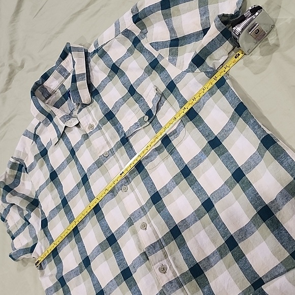 Men green XL casual/dress shirt - Picture 5 of 9